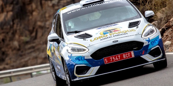 Satisfactorio test de Alfonso Viera con el Ford en Agüimes