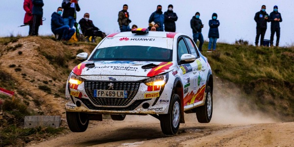 Frustrante final de temporada de Martín y Domínguez en el Rallye de Madrid