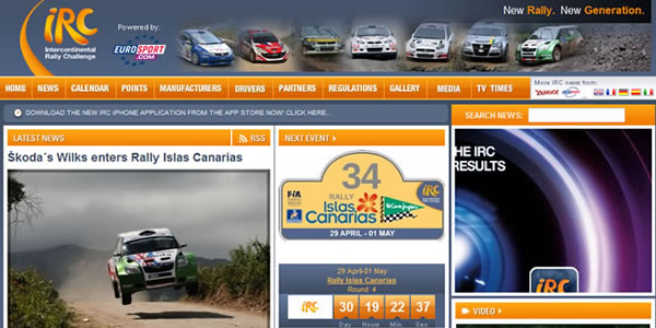 Web Oficial del IRC