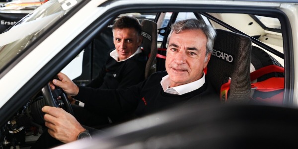 Carlos Sainz y Lucas Cruz