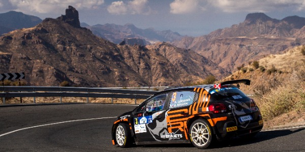  Lukyanuk-Arnautov, primeros líderes del 45 Rally Islas Canarias