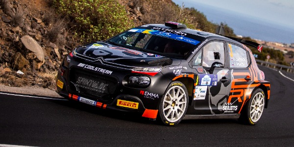 Lukyanuk-Arnautov, protagonistas de la etapa 1 del Rally Islas Canarias