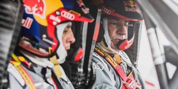 Carlos Sainz y Lucas Cruz