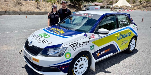 Luzmi Santana debuta con un Skoda Fabia N3 en el Slalom Santa Lucía