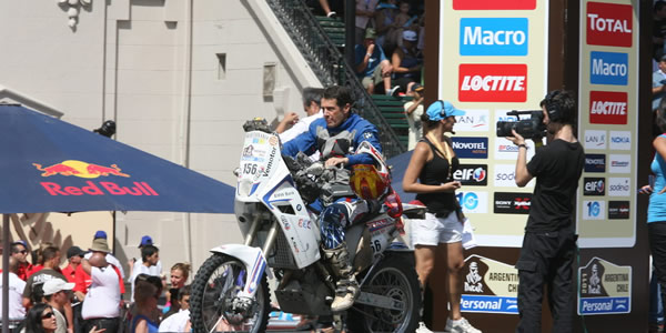 Koke en el podium final