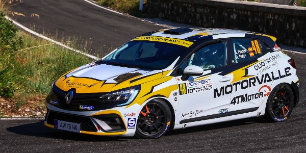 Nuevo podio de Sergio Fuentes en el Rally di Roma Capitale