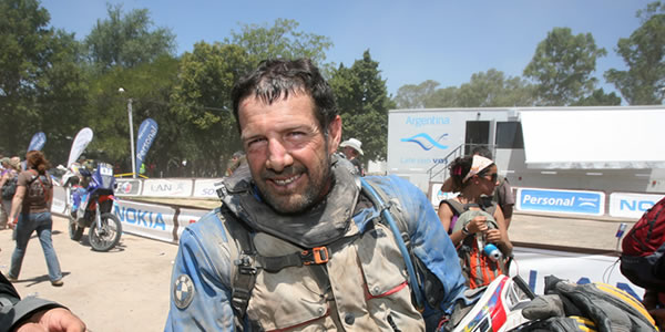 Jorge Gómez en el Dakar 2011