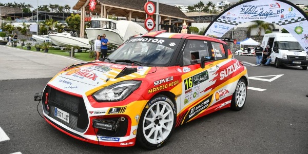 Mesa Competición RallyTeam en el Rallye Villa de Adeje