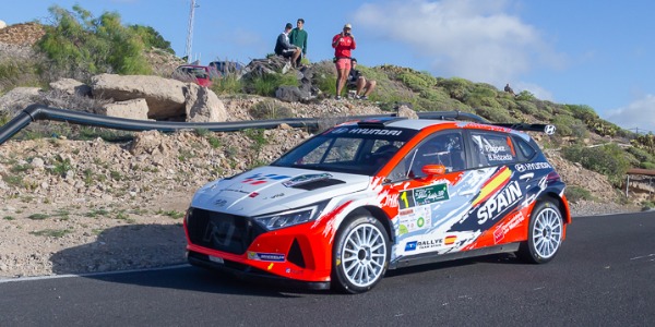 Pepe López, campeón del S-CER en el Rallye Villa de Adeje