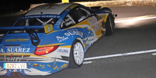 Victoria de Toñín Suárez y Jorge Cedrés en el Rallye Isla de Lanzarote