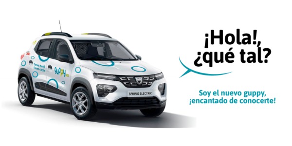 Así es el Dacia Spring de guppy