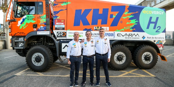 KH-7 Epsilon, el primer camión del Dakar que correrá con hidrógeno