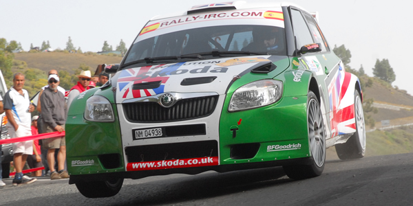 Guy Wilks en el pasado Rally Islas Canarias