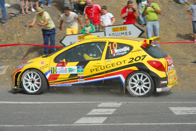 Thierry Neuville en el Cruce de Corralillos