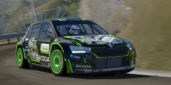 Victoria de Miguel Ortiz en el Rallye Villa de Santa Brígida Virtual