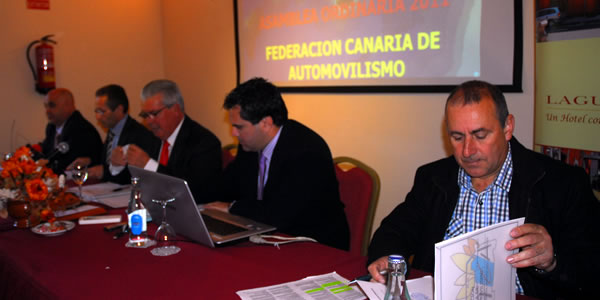 Asamblea Anual de la Federación Canaria de Automovilismo 2011 Asamblea Anual de la Federación Canaria de Automovilismo 2011