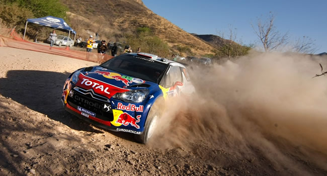 Sebastien Loeb en el Rally de México 2011