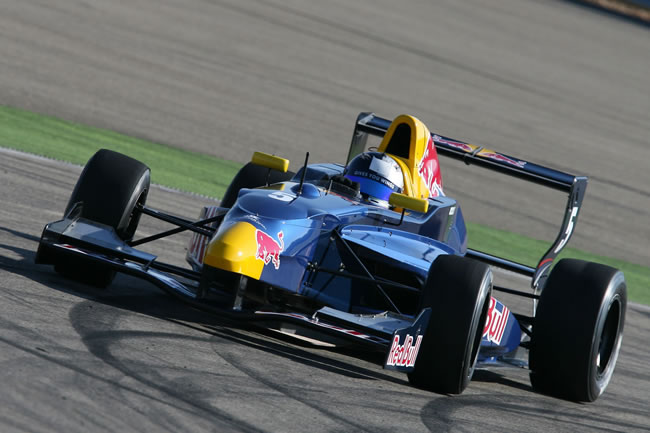 Carlos Sainz Júnior en el Circuito de Motorland Aragón