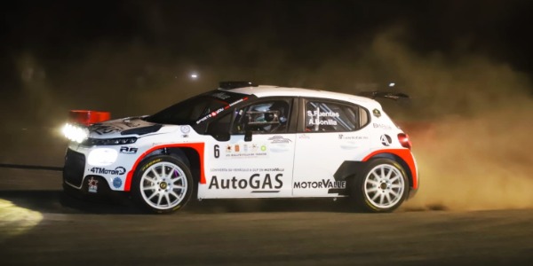 Sergio Fuentes y Ariday Bonilla en el Rally de Teguise Sergio Fuentes y Ariday Bonilla en el Rally de Teguise