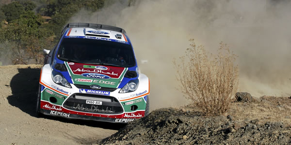 Mikko Hirvonen en México 2011 Mikko Hirvonen en México 2011