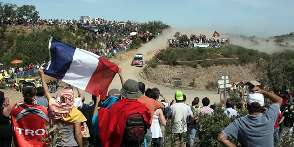 Sebastien Loeb en el Rally de Portugal Sebastien Loeb en el Rally de Portugal
