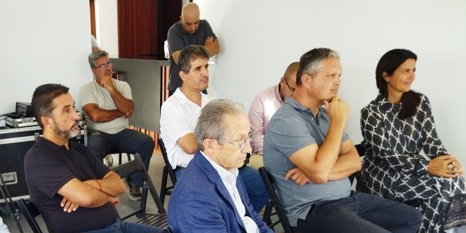 Momento de la presentación