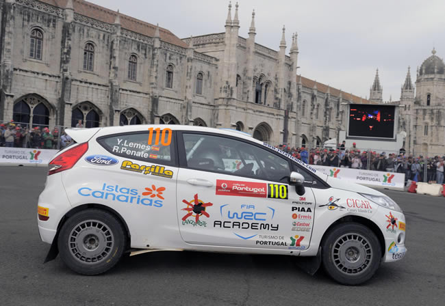 Yeray Lemes - Rogelio Peñate en el Portugal