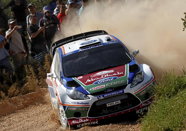 Hirvonen hoy abría pista