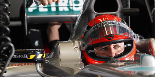 Michael Schumacher de nuevo superado por su compañero Michael Schumacher de nuevo superado por su compañero