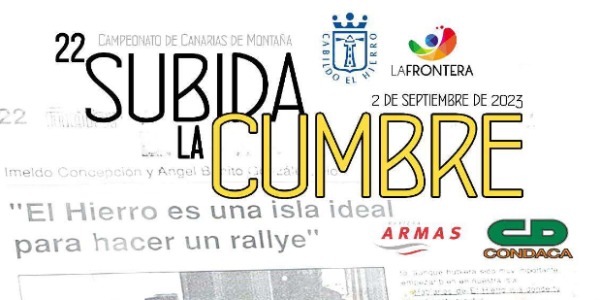 Cartel de la prueba