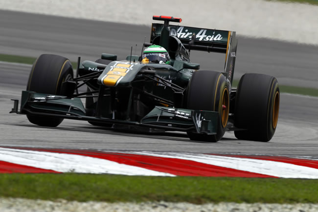 Heikki Kovalainen en el GP de Malasia