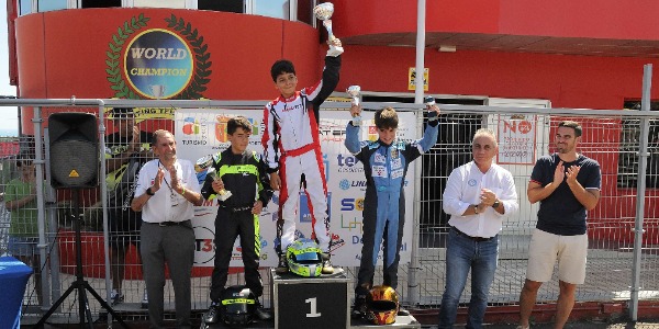 Momento del podio