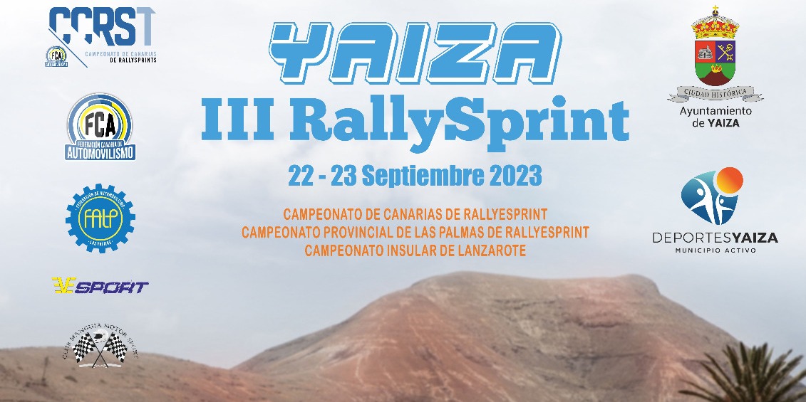Cartel de la prueba