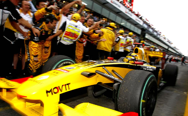 Robert Kubica (Lotus-Renault)