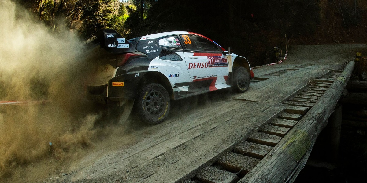 Elfyn Evans en acción
