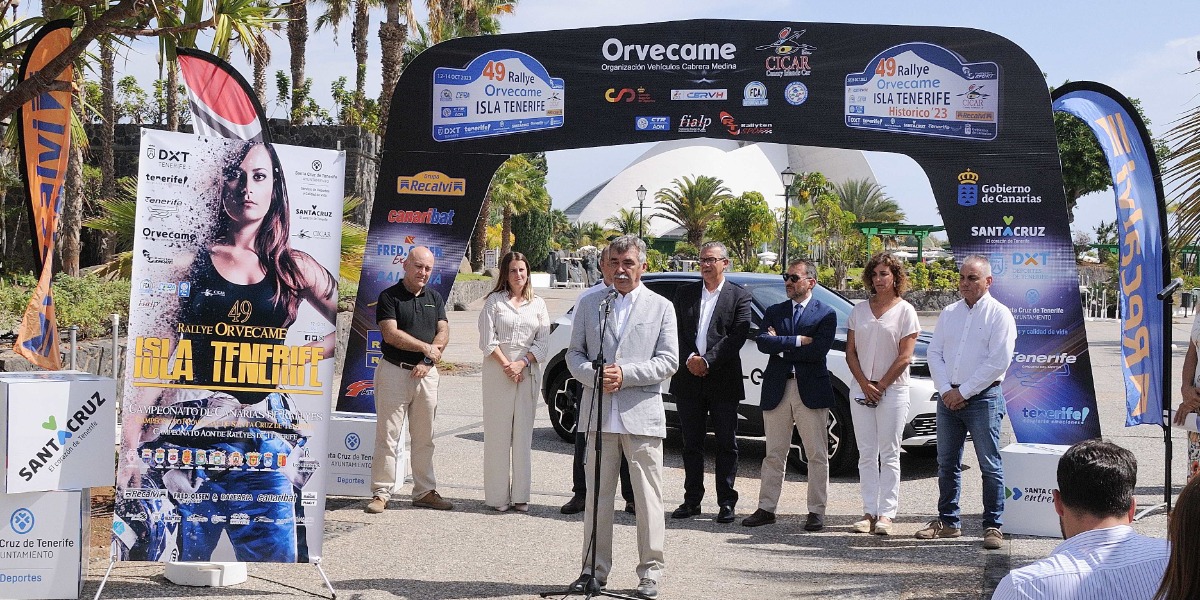 Presentación en el Parque Marítimo de Santa Cruz