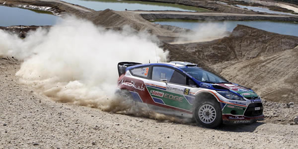 Mikko Hirvonen en el pasado Rally de Jordania Mikko Hirvonen en el pasado Rally de Jordania