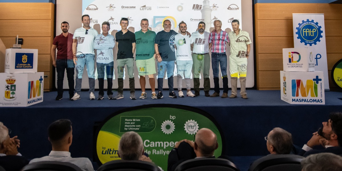 Presentación del 50 Rallye de Maspalomas