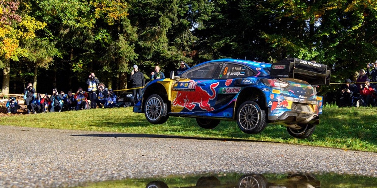 Ott Tänak en acción
