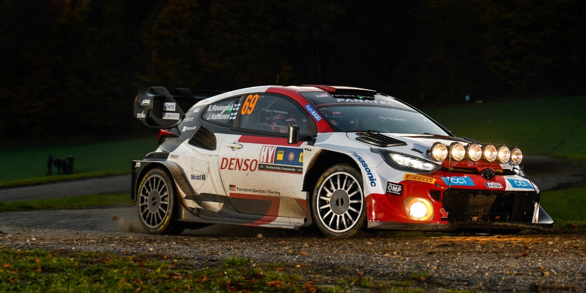 Kalle Rovanperä en acción