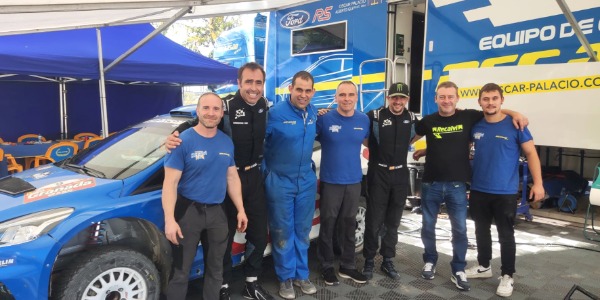 Nani Roma en el Rallye Ciudad de Granada
