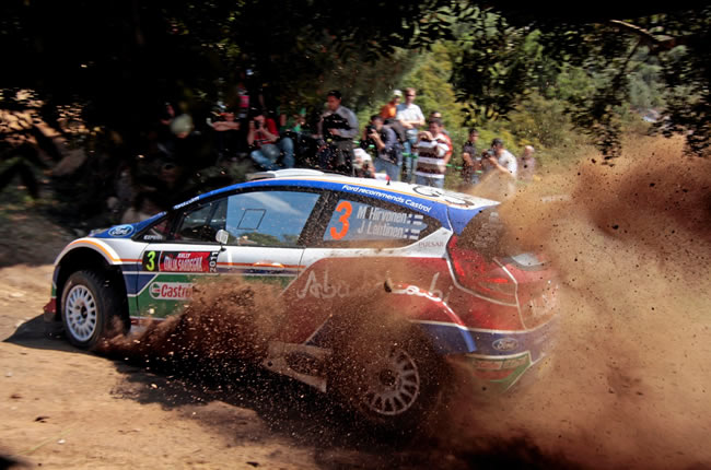 Mikko Hirvonen es segundo a falta de una etapa