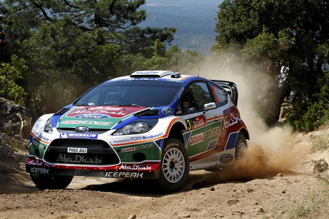 Hirvonen mantuvo el tipo a lo largo de toda la carrera