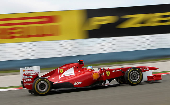 Fernando Alonso en el Circuito de Estambul