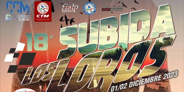 Cartel de la prueba