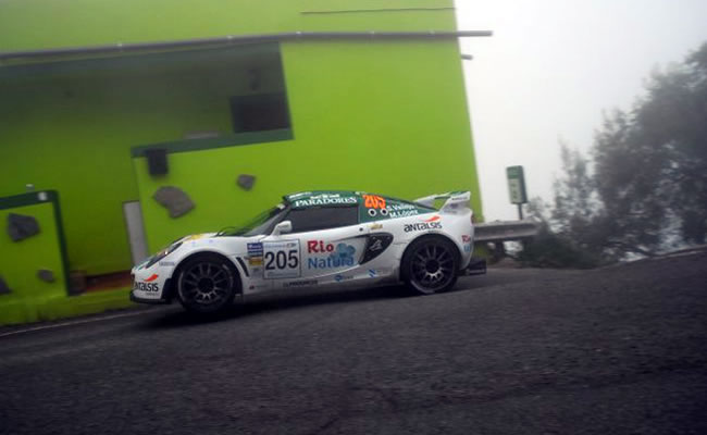 Sergio Vallejo en el pasado Rally Islas Canarias