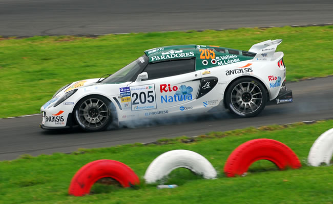Sergio Vallejo en el pasado Rally Islas Canarias