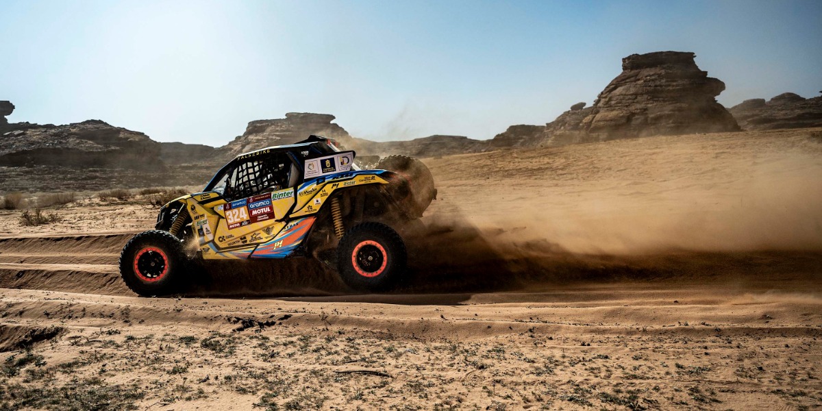 Pedro Peñate en el Dakar 2024