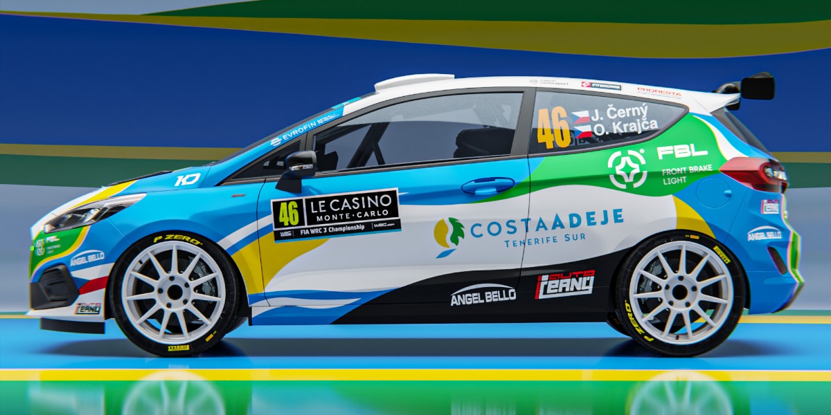 Ford de la categoría WRC3