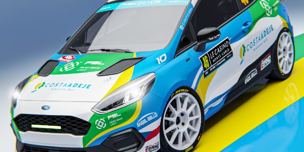 Ford de la categoría WRC3